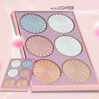 Mocallure All-In-One 5 Fold Eyeshadow Makeup Book Palette