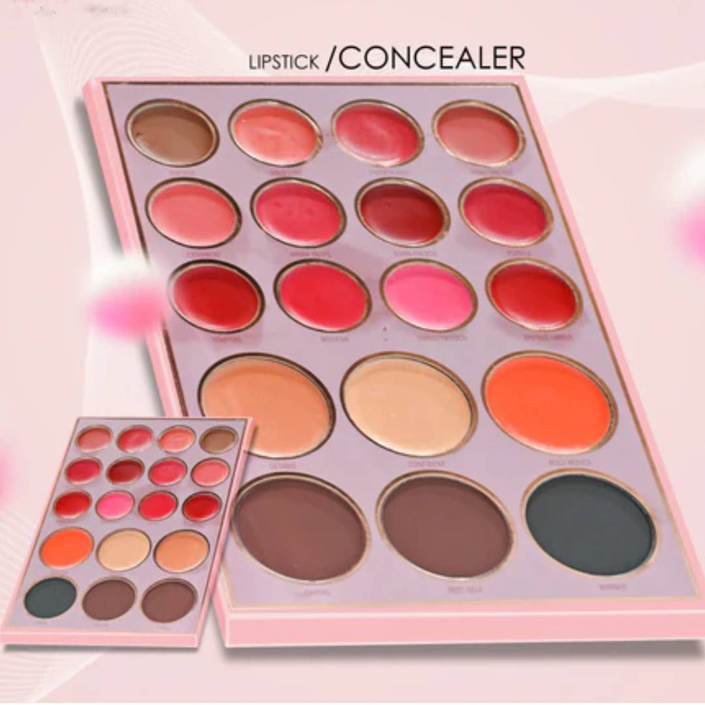 Mocallure All-In-One 5 Fold Eyeshadow Makeup Book Palette