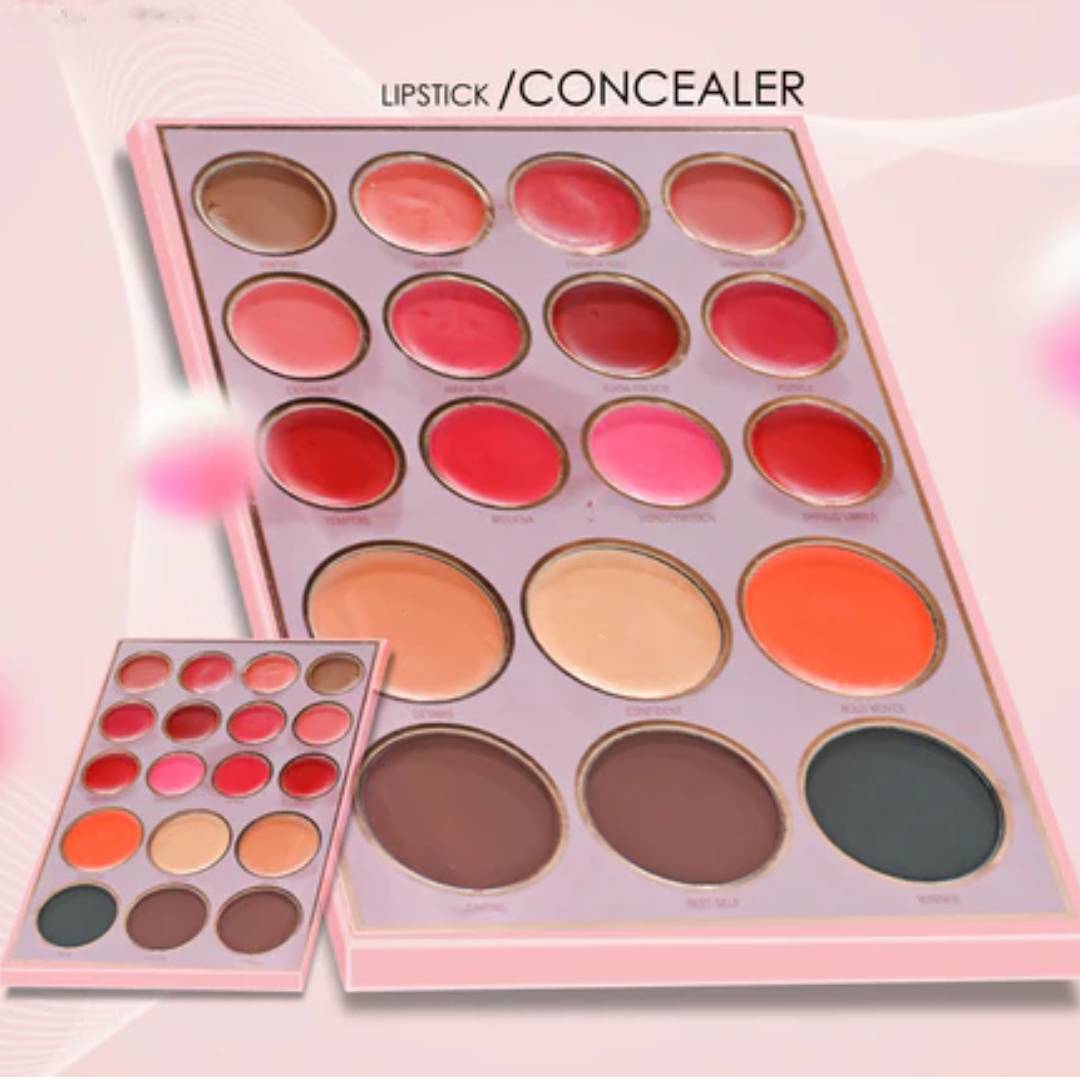 Mocallure All-In-One 5 Fold Eyeshadow Makeup Book Palette