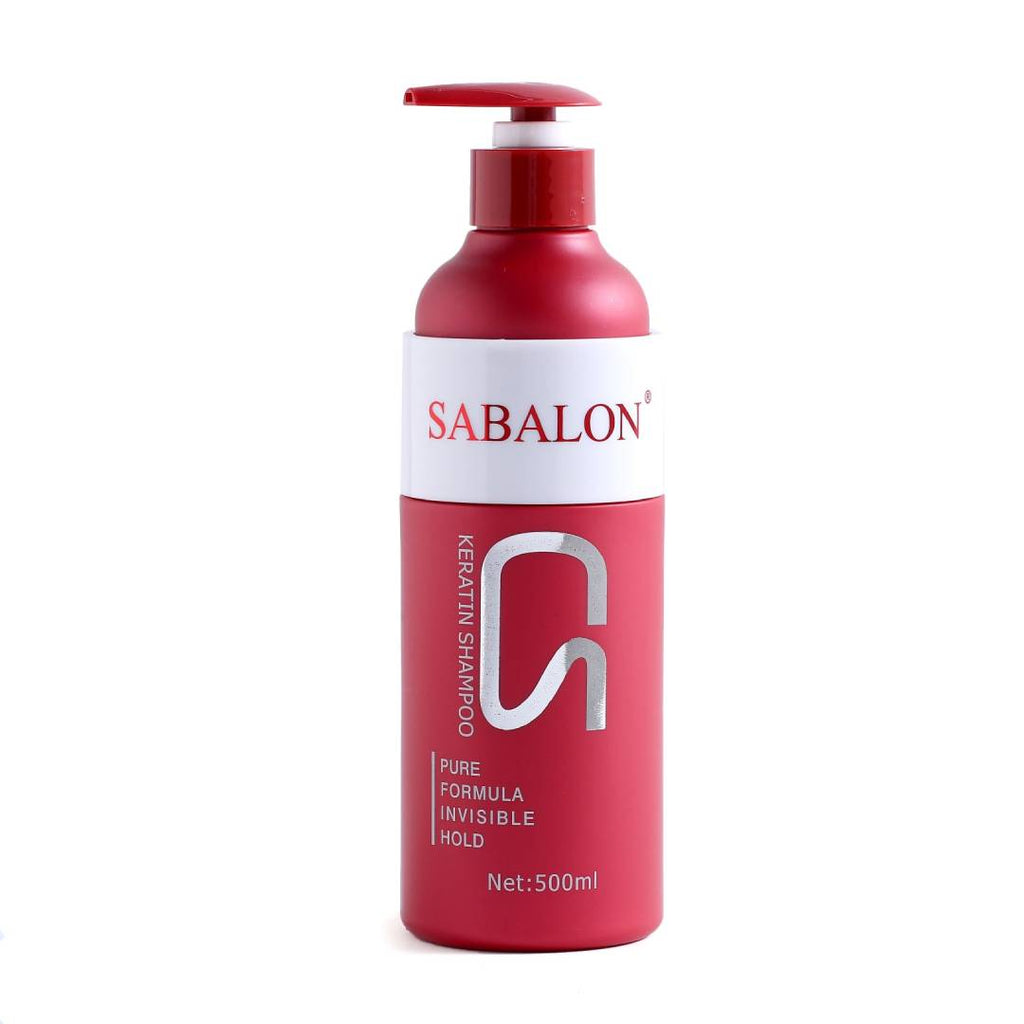 Sabalon Keratin Hair Shampoo Conditioner And Mask 3Pcs Deal + Sabalon Hold Strength Vertical Hold Styling Gel (FREE))