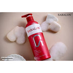 Sabalon Keratin Hair Shampoo Conditioner And Mask 3Pcs Deal + Sabalon Hold Strength Vertical Hold Styling Gel (FREE))
