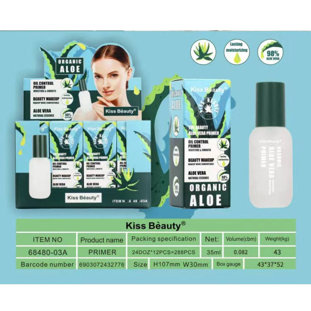 Kiss Beauty Organic Aloe Vera Natural Essence Primer