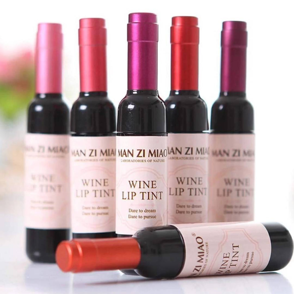 Vine Lip Tint Natural Liquid Long Lasting 6 Color Set