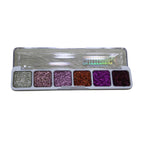 Msyahoo 6in1 Glitter Eyeshadow Palette 4Pcs Set