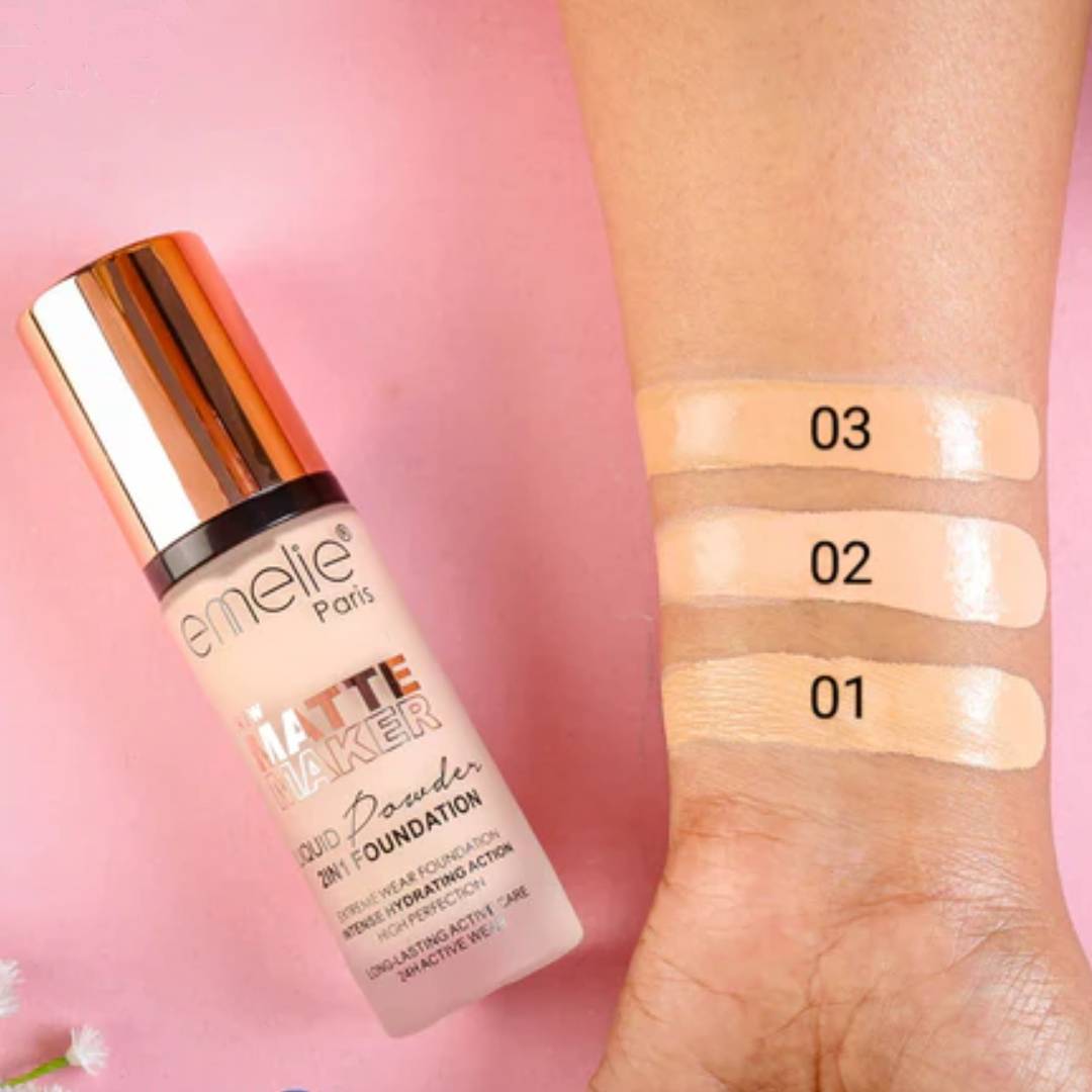 Emelie New Matte Maker Foundation