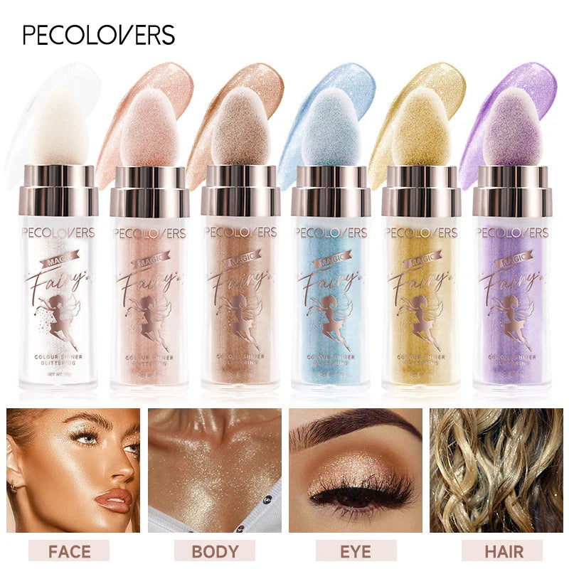Seven Cool Stick Highlighter Powder Shiny Contouring Blush Powder Pack of 5