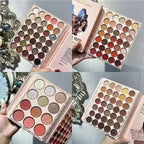 Colorful Rainbow 4 Fold Eyeshades Book Palettte
