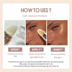 Seven Cool Stick Highlighter Powder Shiny Contouring Blush Powder Pack of 5