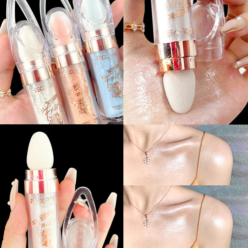 Seven Cool Stick Highlighter Powder Shiny Contouring Blush Powder Pack of 5