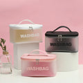 Multipurpose Wash Bag Letter Graphic Waterproof Makeup Bag 14956
