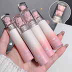 Gege Bear Pink Bear Lip Glaze Matte Lipgloss 6Pcs Set