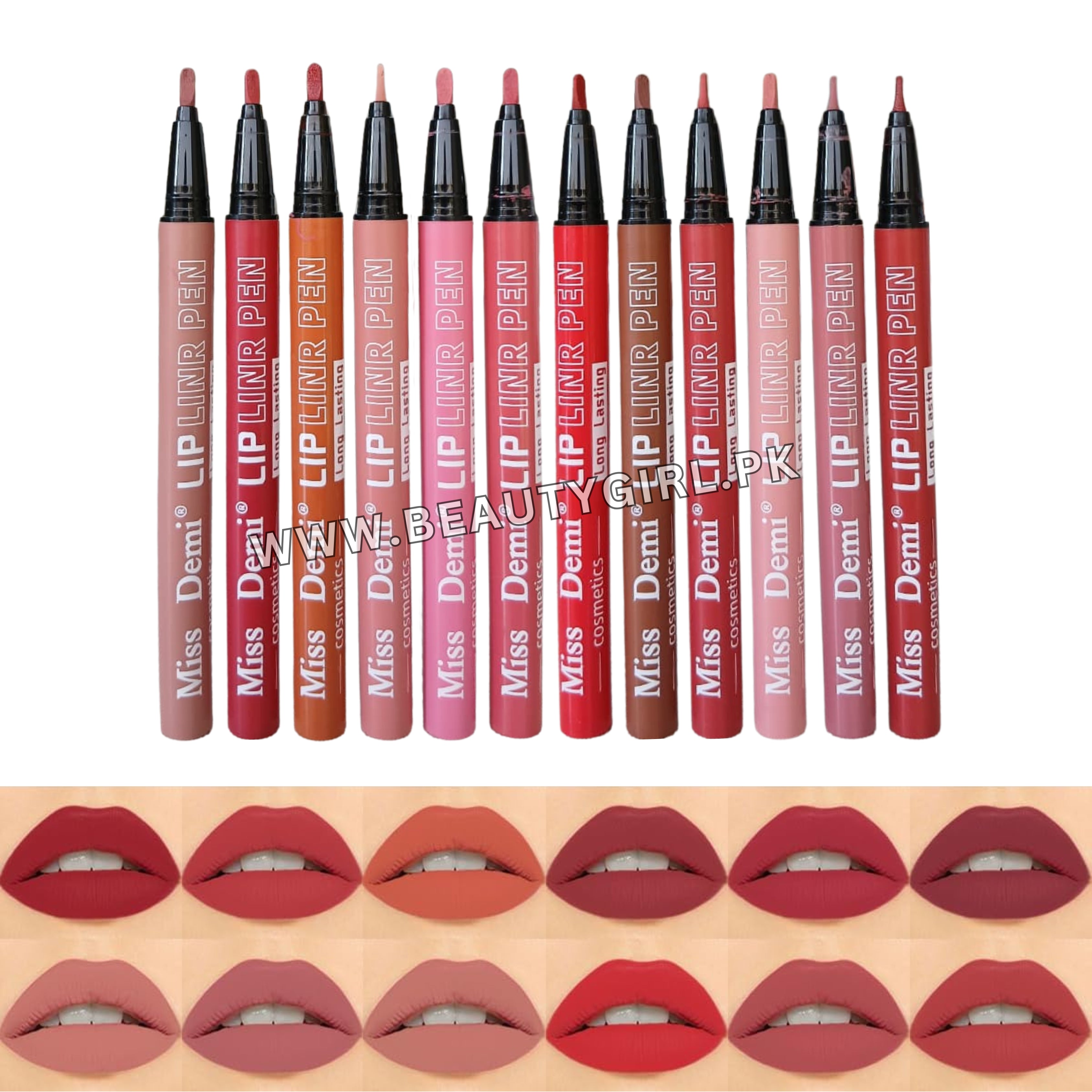 Miss Demi Long Lasting Lip Liner Pen