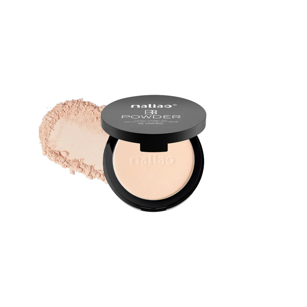 Maliao BB Compact Powder Oil Control - Protect Collagen Skin Care Correction Finish