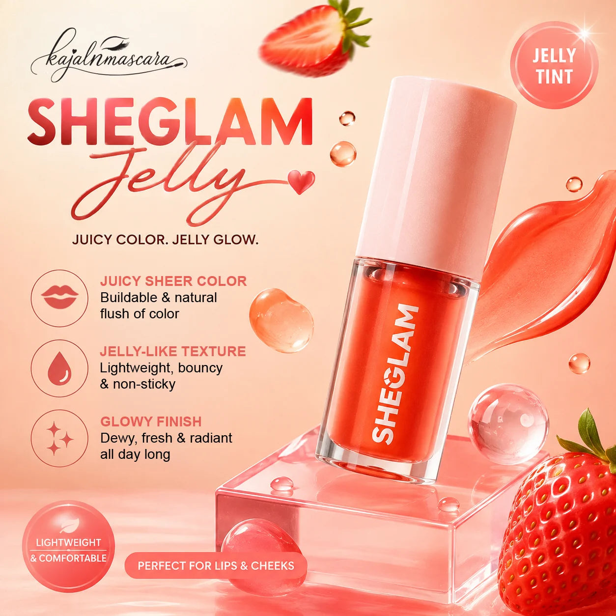 SHEGLAM Jelly Gloss Lip Gloss