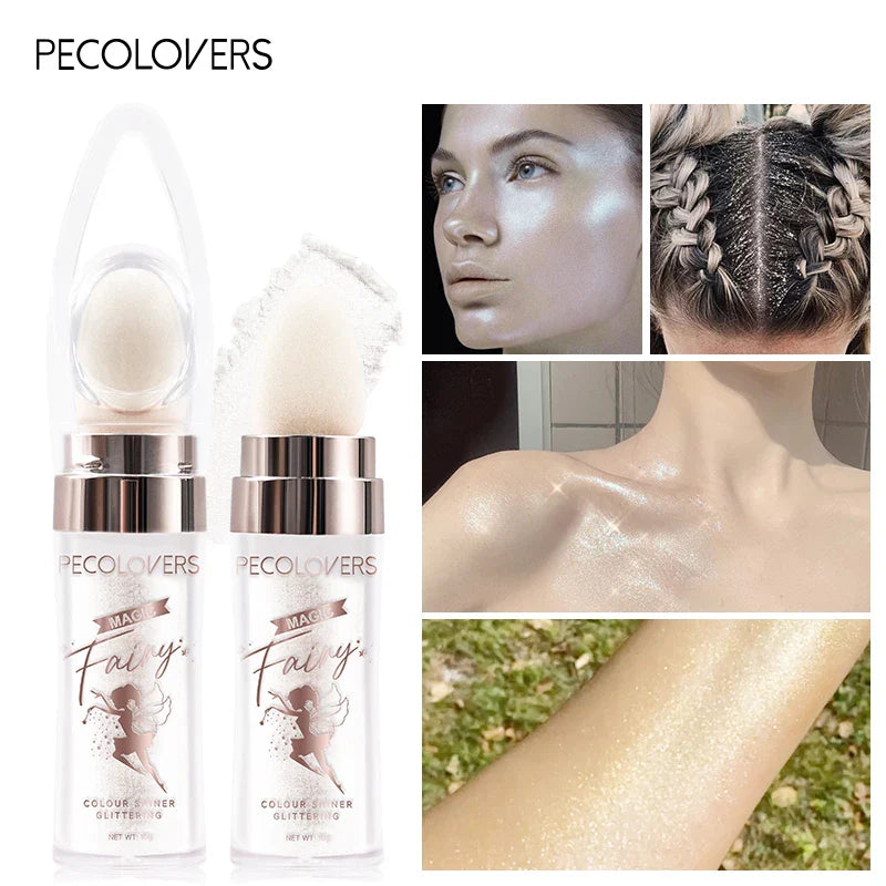 Seven Cool Stick Highlighter Powder Shiny Contouring Blush Powder Pack of 5