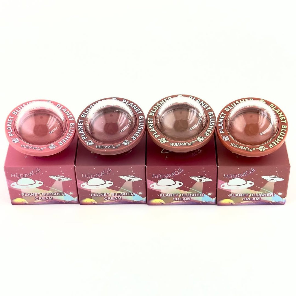 Hudamoji Planet Blusher Pack of 4
