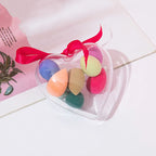 Make Up Sponge 6 Puff In 1 Heart Box