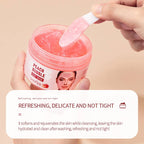SADOER Peach Bubble Clay Mask Moisturizing Cleansing Facial Mask 100g