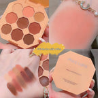 Miss Lara 9 Color Eye Shadow Palette Glitter Pearly Eyeshadow