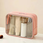 Multifunctional Portable New PVC Transparent Makeup Cosmetic Bag Organizer