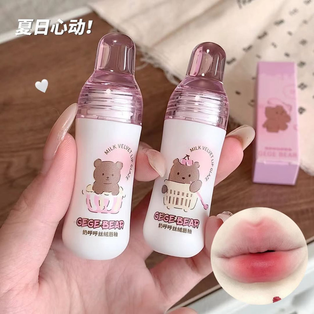 Gege Bear Milk Velvet Lip Gloss Pack of 6