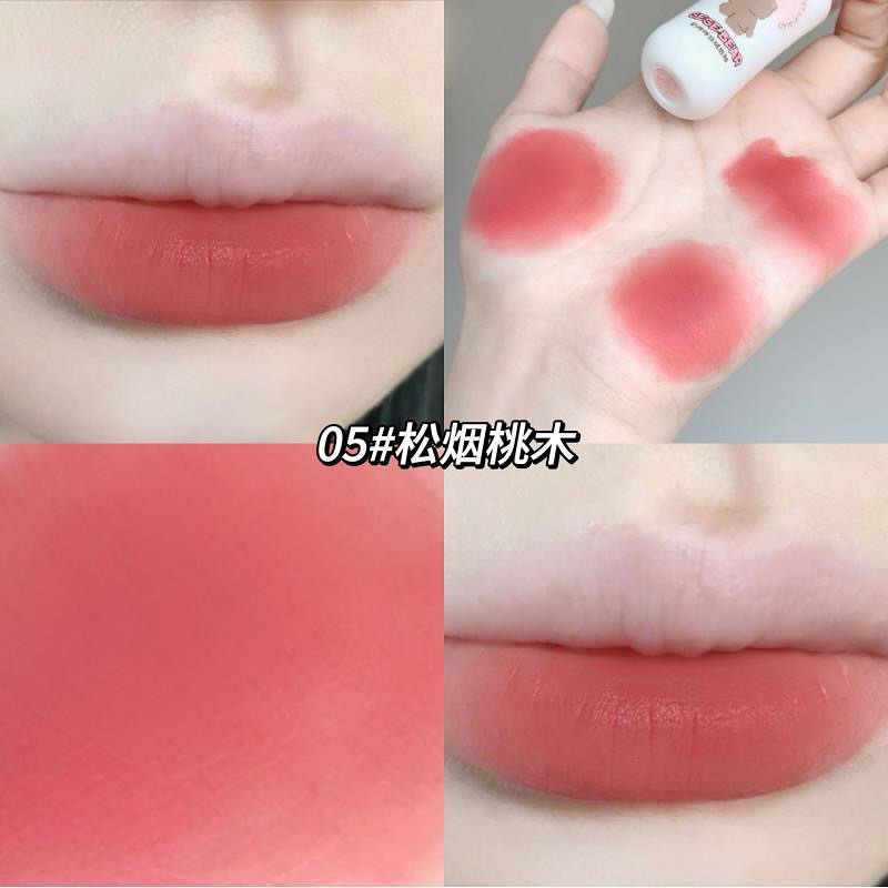 Gege Bear Milk Velvet Lip Gloss Pack of 6