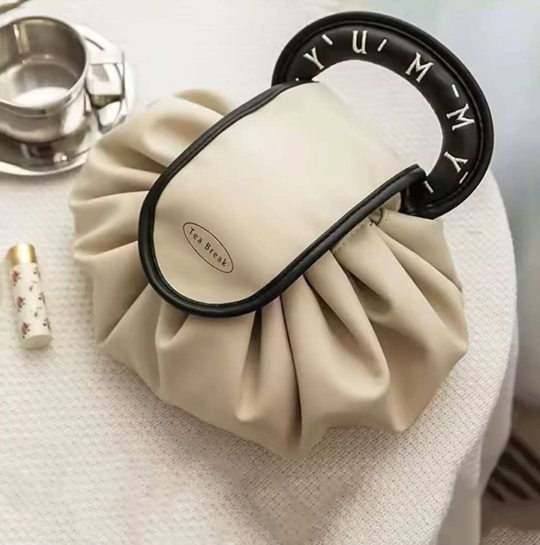 Drawstring Makeup Tool Storage Bag Luxury Fashion Cosmetic Bag Organizer