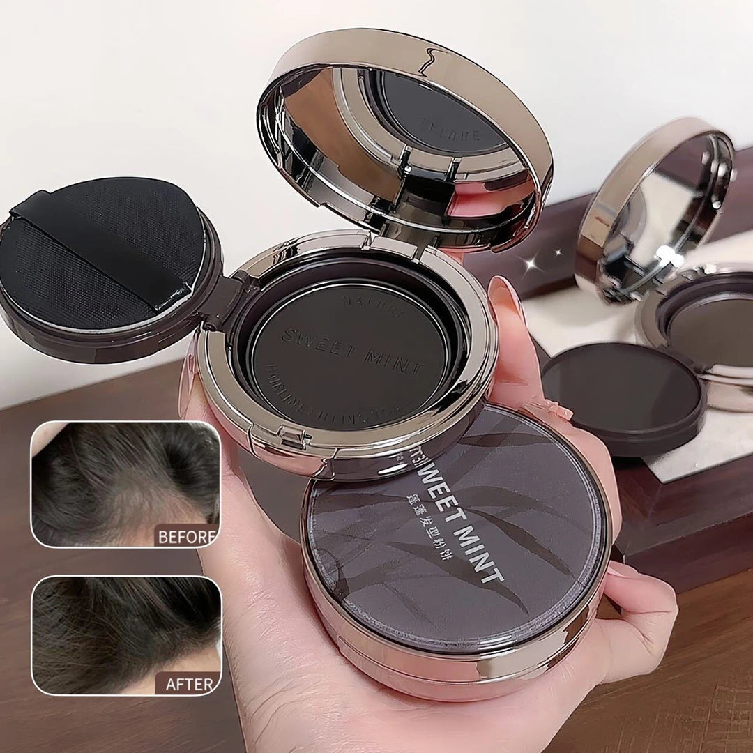 Sweet Mint Fluffy Eyebrow Compact with Puff (Black & Brown Available) – Only Available at Our Store Across Whole Pakistan
