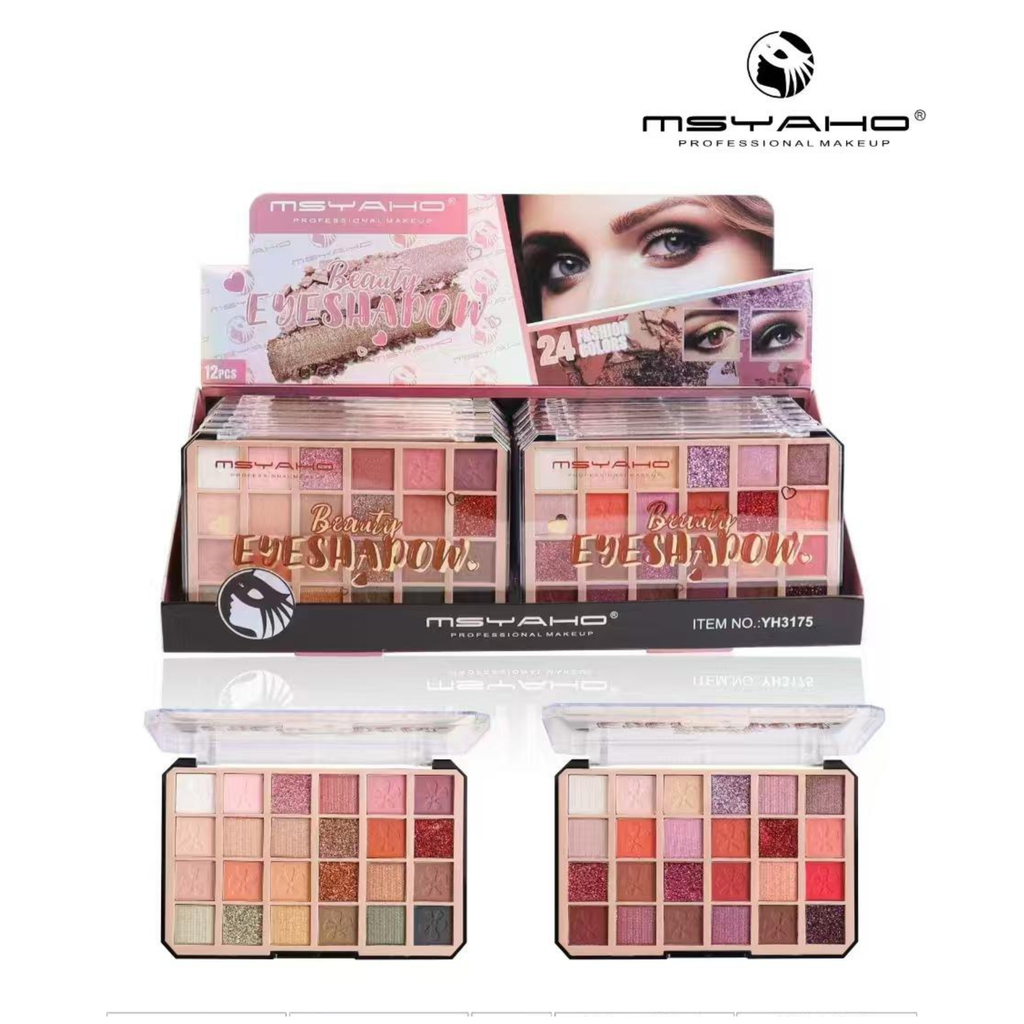 Msyaho Beauty Eyeshadow Palette 24 Colors