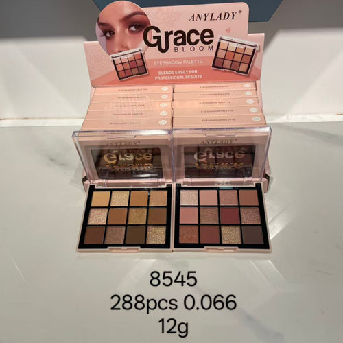 Anylady Grace Everyday Glam 12 Shade Eyeshadow Palette 8545