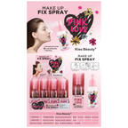 Kiss Beauty Pink Love Makeup Fixer Spray Long Lasting Setting