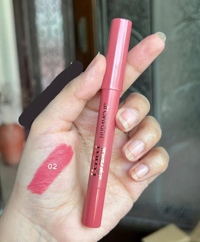 Hudamoji Lip Pencil Crayon Pefect Lip Pencil 8pcs Set