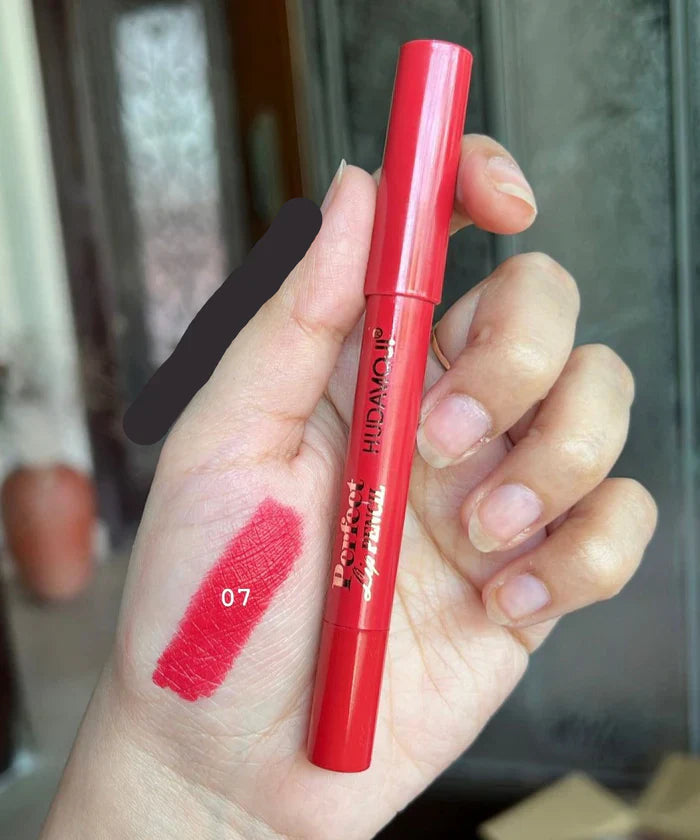 Hudamoji Lip Pencil Crayon Pefect Lip Pencil 8pcs Set