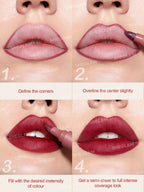 Siheglan 8pcs Color Lip Marker Applicator Stain 6541
