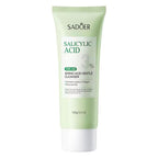 Sadoer Salicylic Acid Acne Clearing Amino Acid Gentle Facial Cleanser Deep Cleanse Oil Control Face Wash for Acne