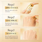 Sadoer Gold Collagen Essence Set Face Cleansing Anti Wrinkle Tightening Skin Brightening