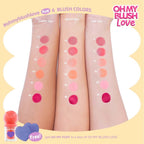 Pagevine Blush Liquid Sweet And Tidy Matte Blush 6Pcs Set