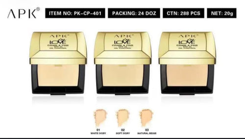 APK Prime Fine Matte Pressed Powder Oil Control