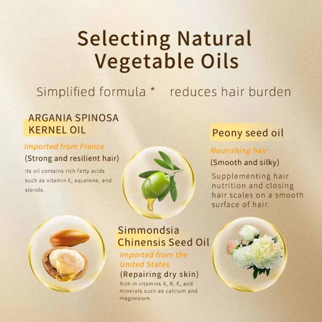 Keratin Hair Serum Oil Amino Acid Moisturizing Nourishing Hair Repairing Fluffy