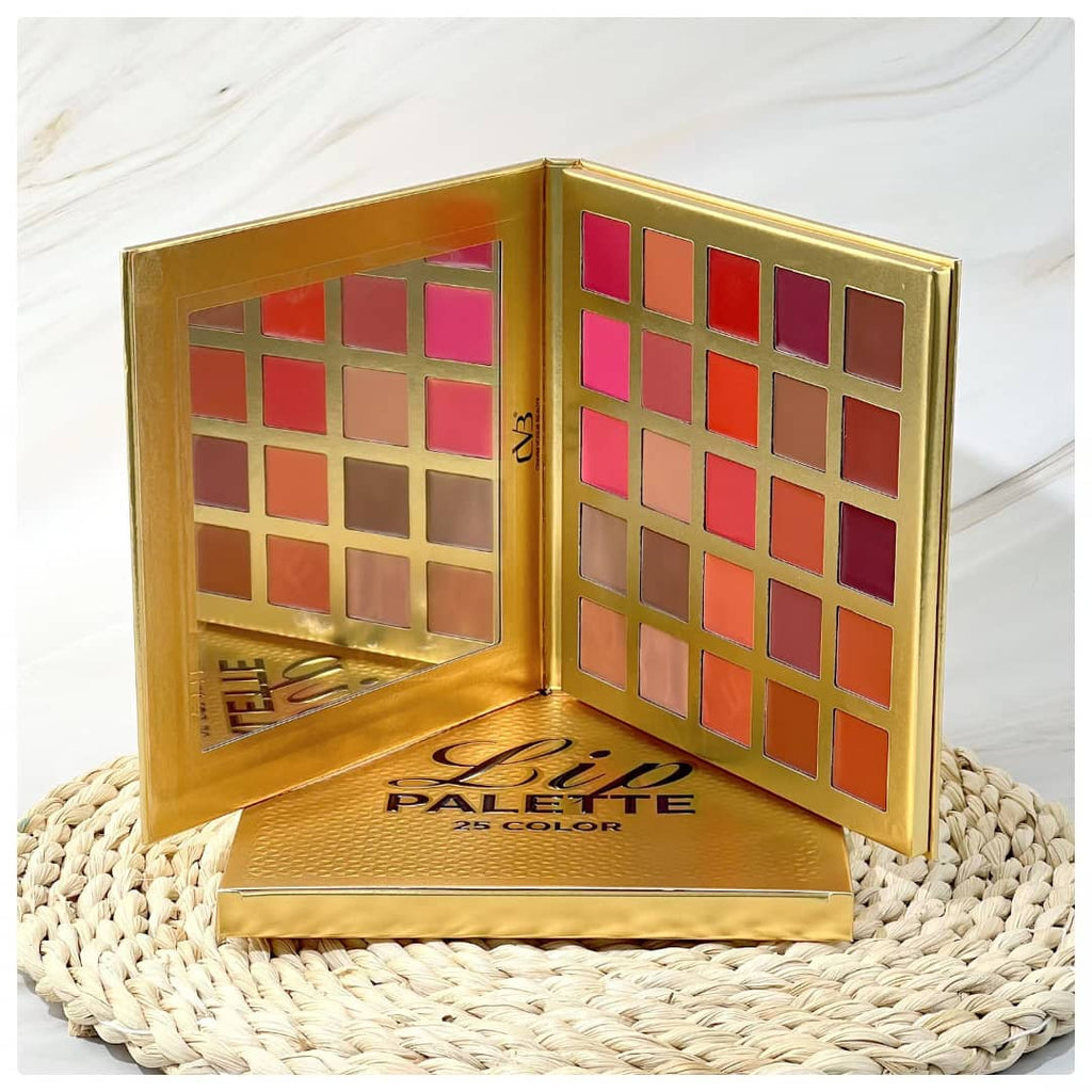 CVB 25 Color Lipstick Lip Gloss Palette