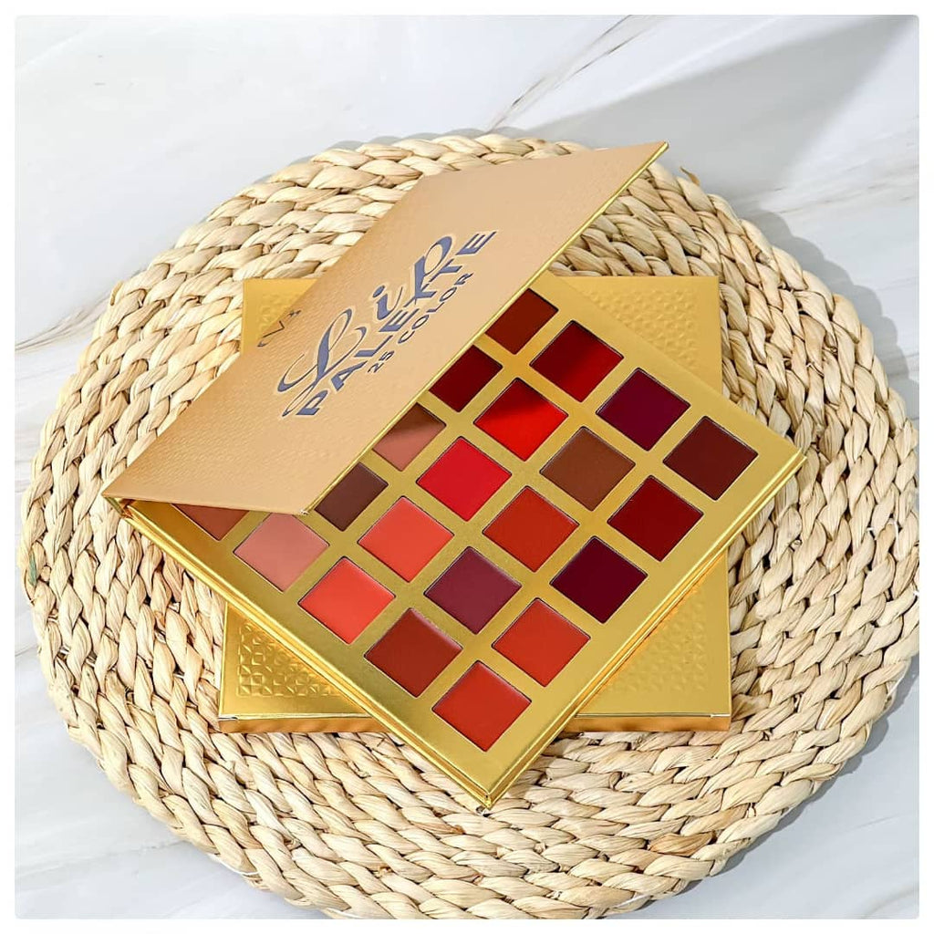 CVB 25 Color Lipstick Lip Gloss Palette