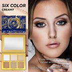 CVB 6 Color Velvet Smooth Formula Perfect Contour Palette