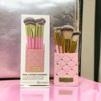BH Cosmetics Pink Studded Elegance 12 Pc Brush Set