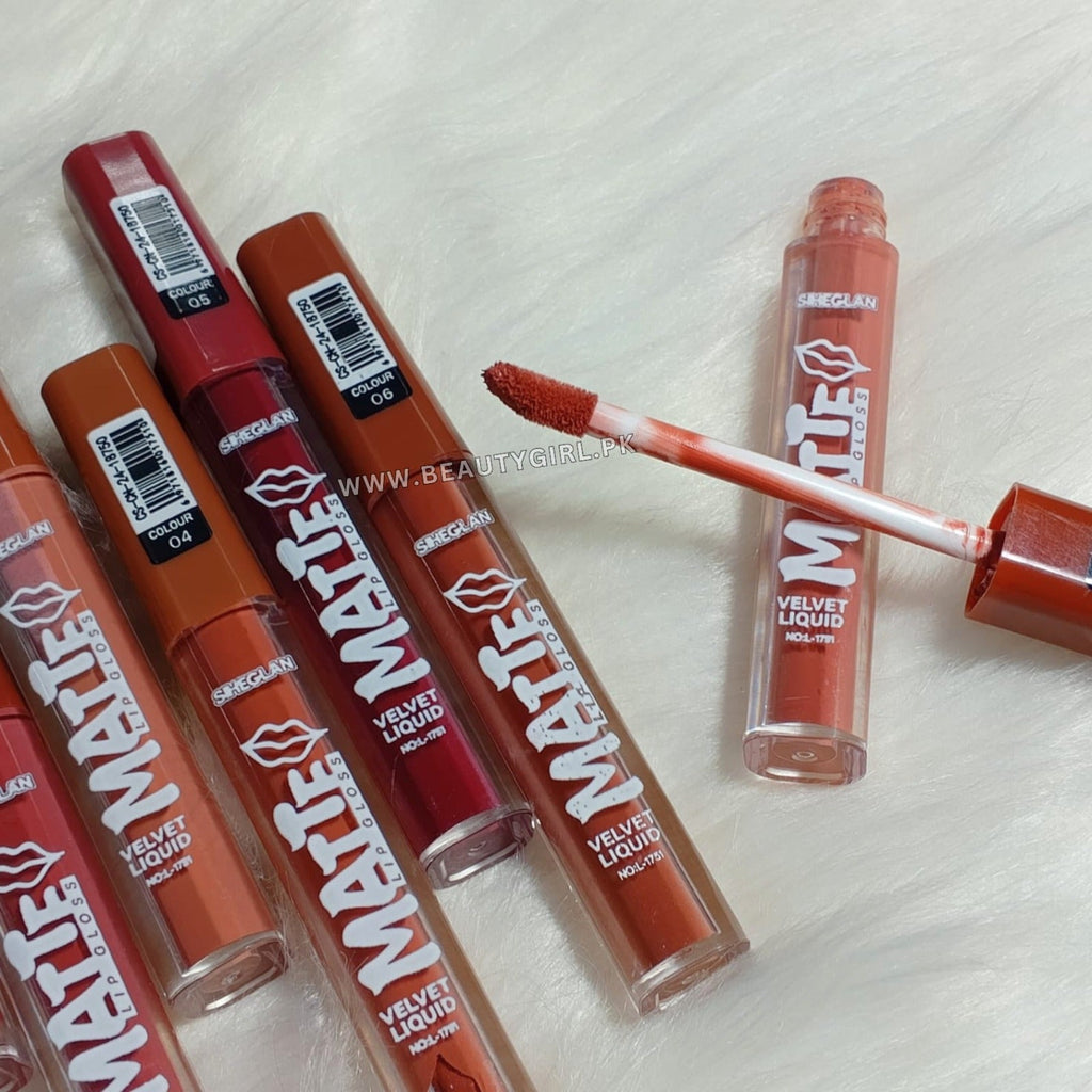 Sheglam Matte Liquid Lipgloss 8 Pcs Set
