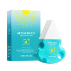 Fayankou Sunscreen SPF 50+++ with Hyaluronic Acid  24H Hydration UV Protection Non Greasy Lightweight Moisturizing  Isolation Body Sun Screen Cream 30g