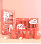 Dragon Ranee Kitty Matte Lipstick Lip Color 5Pcs Set
