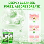 DISAAR  Rosemary Centella Vegan Cream Facial Wash Anti-Wrinkle Oil Control Deep Cleansing Pore Acne Clear Smoothing Face Cleanser