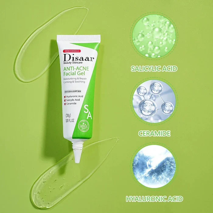 Disaar Ceramide Anti-Acne Facial Gel Moisturizing Face 30g