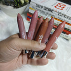 Miss Rose Matte Lip Batom Lip Crayon Pack of 6