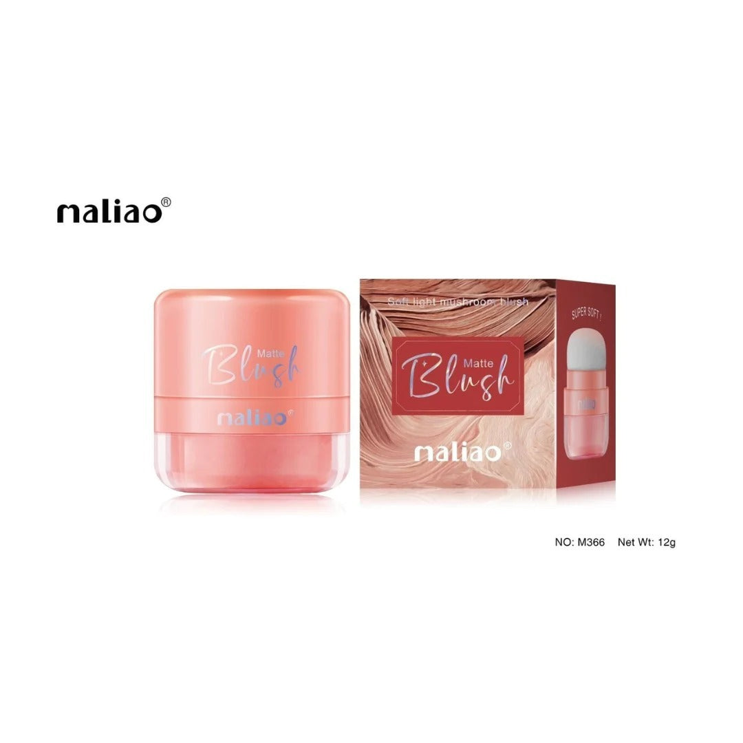 Maliao 3D Powder Matte Puff Blush